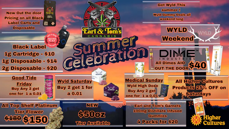 Earl and Tom's Summer Celebration