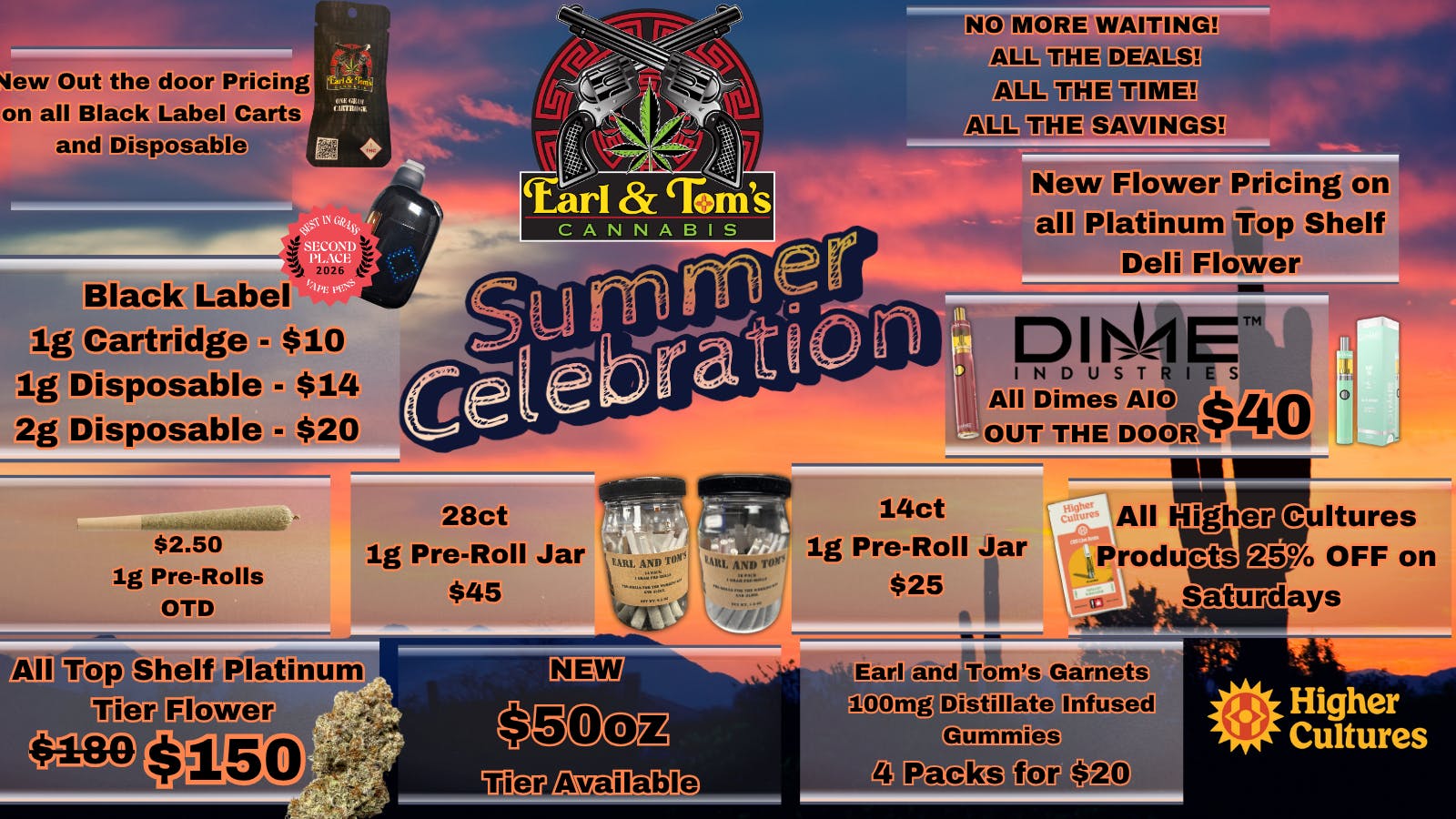 Earl & Tom's - Prince Summer Celebration