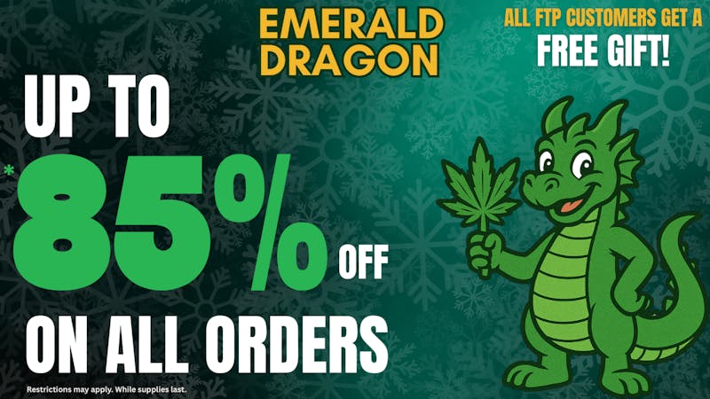Emerald Dragon UP TO 85% OFF YOUR ORDER + FREE GIFT!!!