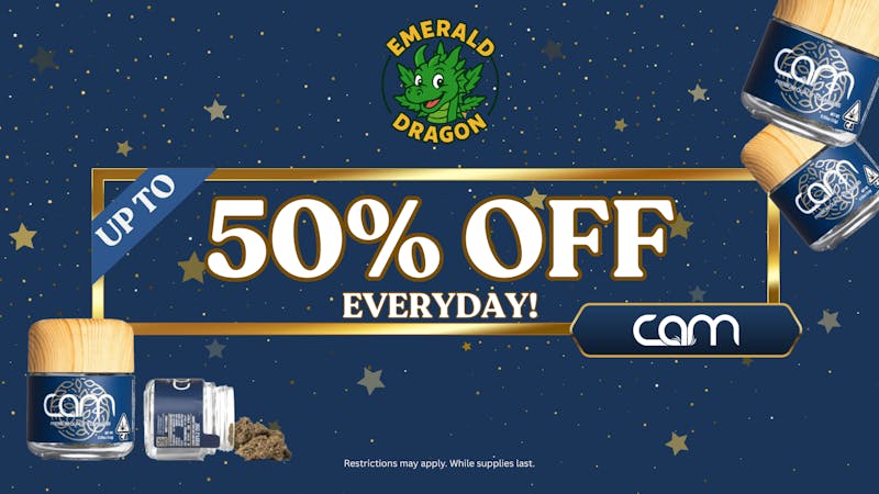 Emerald Dragon CAM FLOWER DEAL!!!