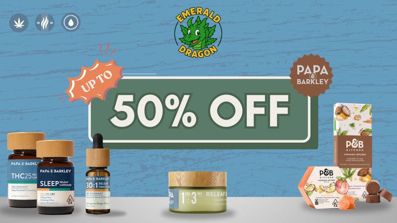 Emerald Dragon PAPA & BARKLEY DEALS!!!