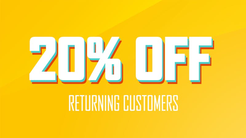 On Deck Delivery 20% OFF ORDERS FOR 2ND TIME PURCHASE ORDERS