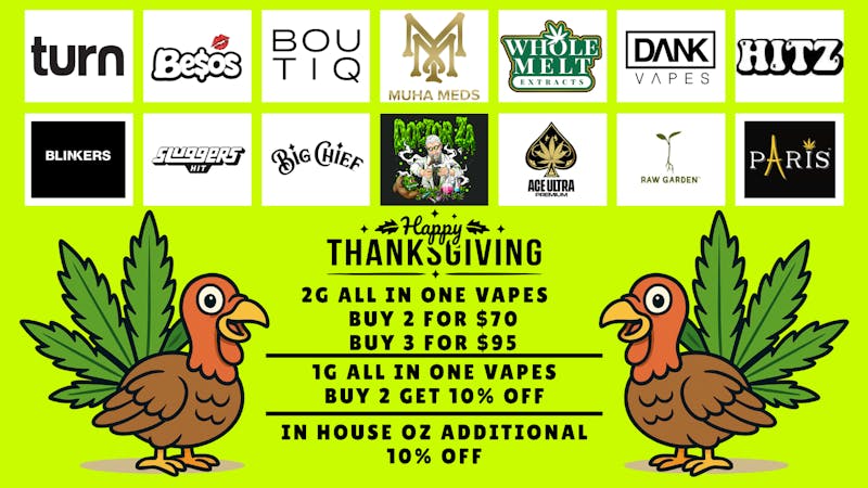 San Fernando Express NOVEMBER SPECIALS