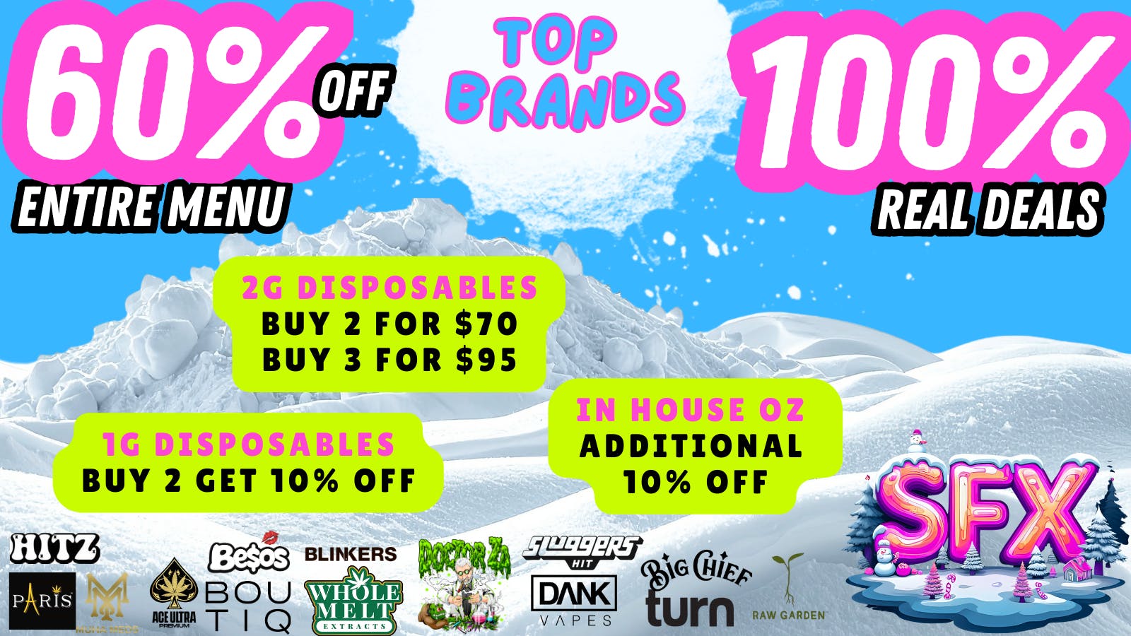 San Fernando Express 60% OFF ENTIRE STORE ++ 🎄❄️ HAPPY HOLIDAYS ❄️🎄