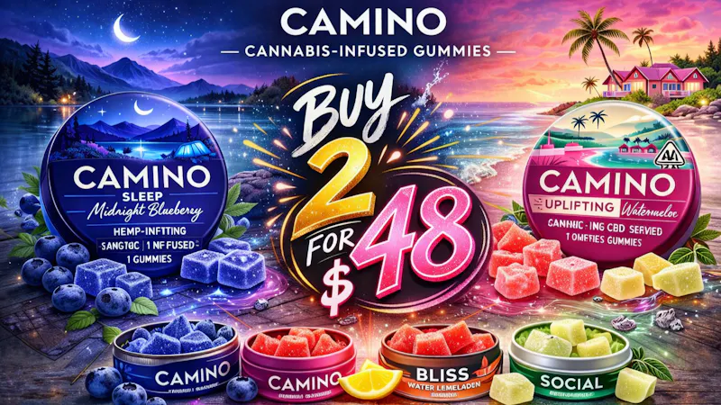 San Fernando Express 2 FOR $48 ALL CAMINO GUMMIES