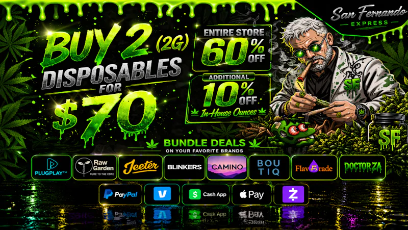 San Fernando Express |FREE DELIVERY + ADDITIONAL DISCOUNTS @ CHECKOUT|