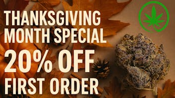 Weedyy - Mountain View Thanksgiving month special!