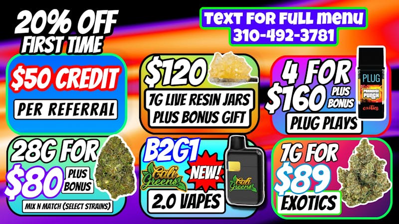 Weedyy - Temecula 20% OFF FIRST TIME