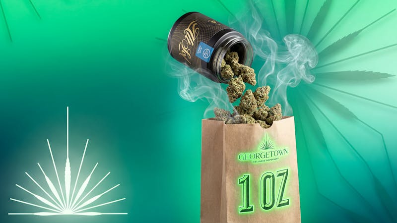 Georgetown Wellness Dispensary DC's only $100/oz (ALTSOL STRAINS)