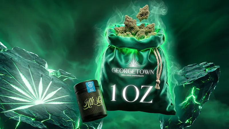 Georgetown Wellness Dispensary DC's only $100/oz (ALTSOL STRAINS)