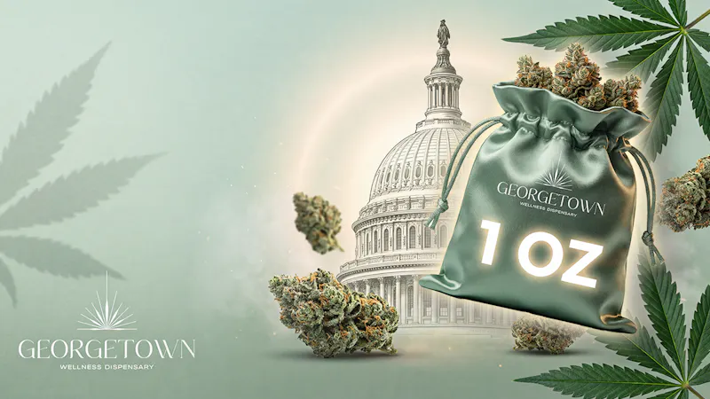 Georgetown Wellness Dispensary DC's only $100/oz