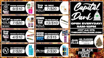 Capital Dank - Battle Creek - NOW OPEN BLACK FRIDAY DEALS! 🕺