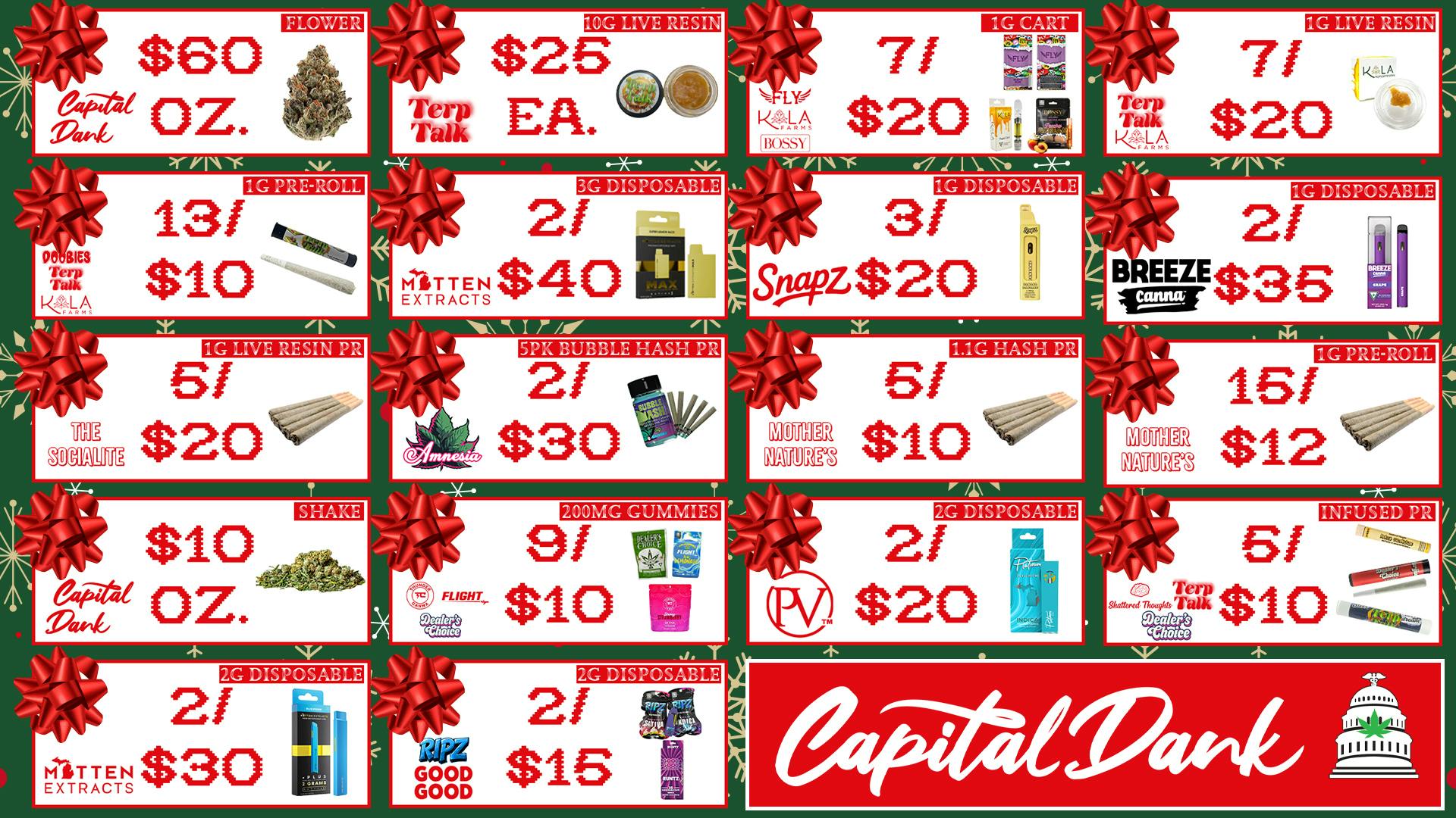 Capital Dank - Battle Creek - NOW OPEN HO HO HO! DANKMAS IS HERE! 🎄 🎅