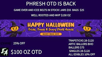 Phresh OTD HALLOWEEN DEALS