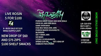Phresh OTD NOVEMBER DEALS