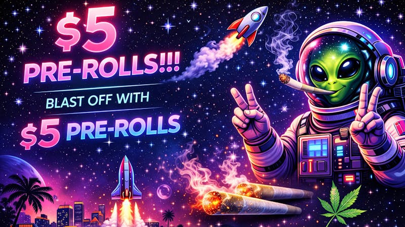 Budzooka Dispensary $5 Pre Rolls!!!!