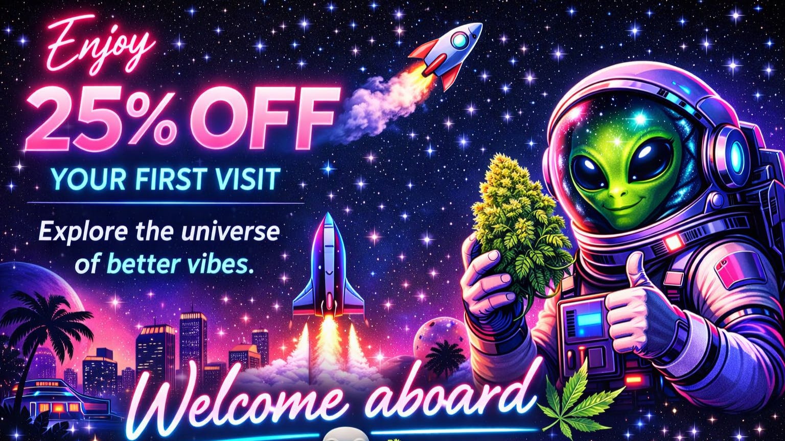 Budzooka Dispensary 25% OFF Your First Time