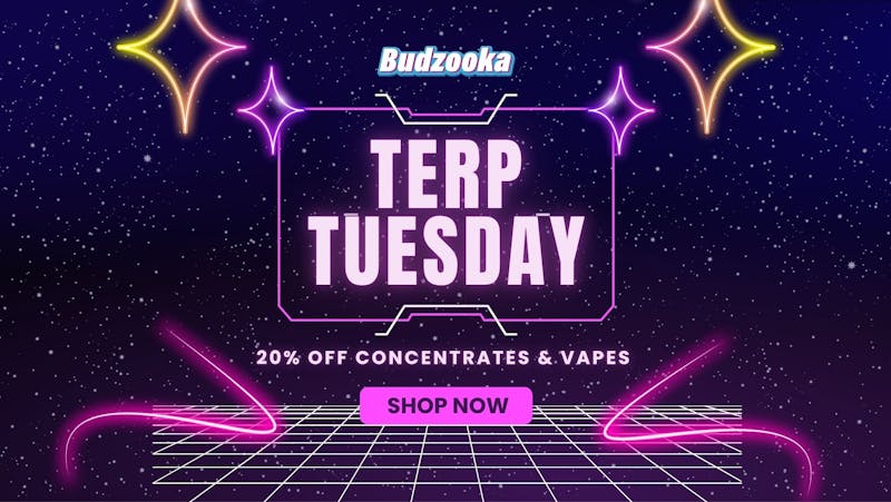 Budzooka Dispensary 25% OFF All Vapes & Concentrates