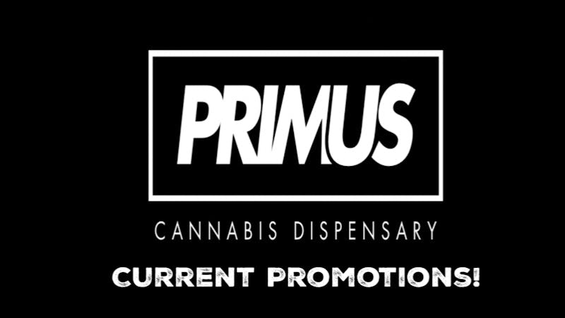 Primus Cannabis Primus Holiday Promotions!