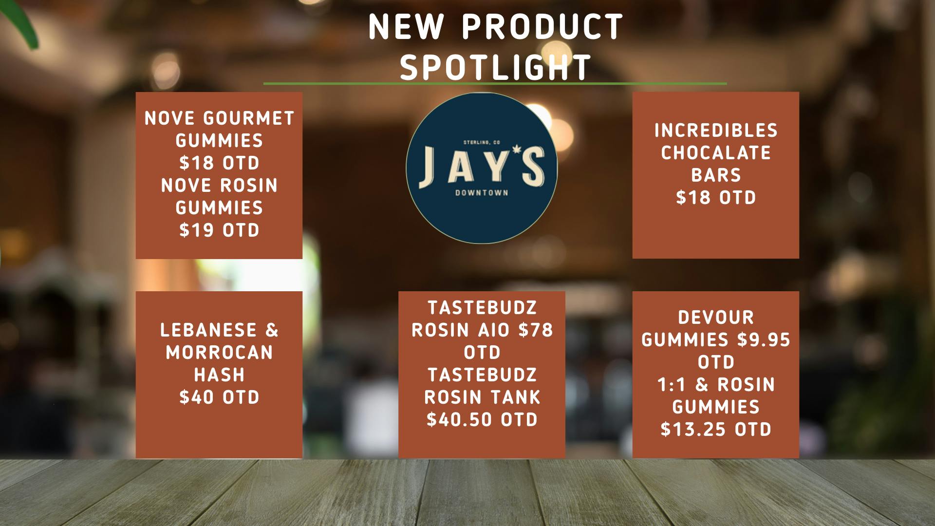 Jay's Downtown Dispensary New Year, New Weed