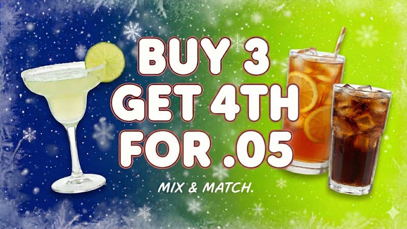 Frostbite Dispensary Buy 3 Drinks Get 4th for a Nickle