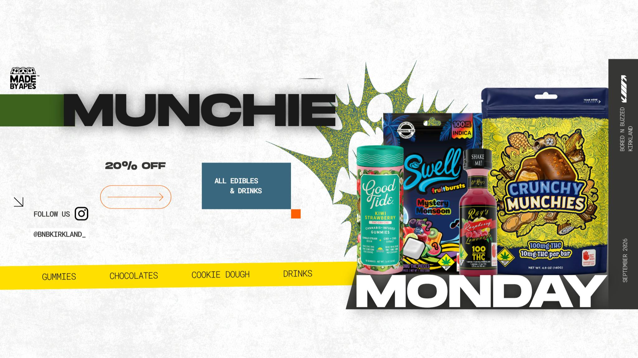 BORED N BUZZED Munchie Monday