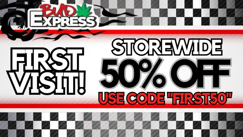 BudExpress - Gaslamp 50% OFF | FIRST VISIT | FAST DELIVERY!