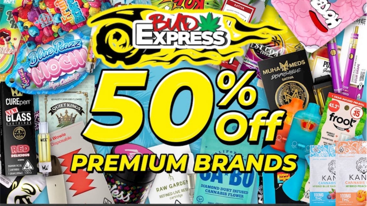 BudExpress - Gaslamp 50% FTP & GIFT | RETURN 40% OFF + $5-10 OFF ORDERS
