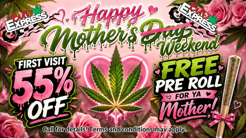 BudExpress - Gaslamp 55% OFF MOTHER'S DAY DEALS | FREE GIFT 4 EVERYONE!