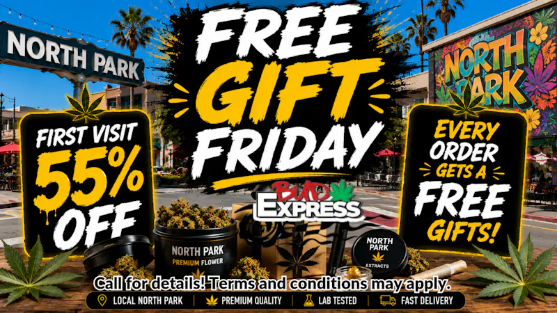 BudExpress - North Park 55% OFF FIRST VISIT| FREE GIFT FRIDAY | NORTH PARK