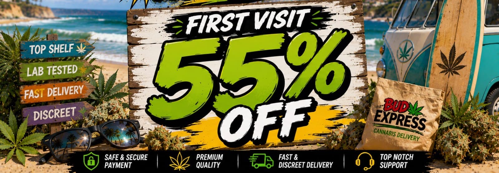 BudExpress - North Park FTP 55% OFF | WE ACCEPT ZELLE DEBIT CASHAPP