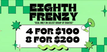 High Rollers Cannabis Eighth Frenzy!