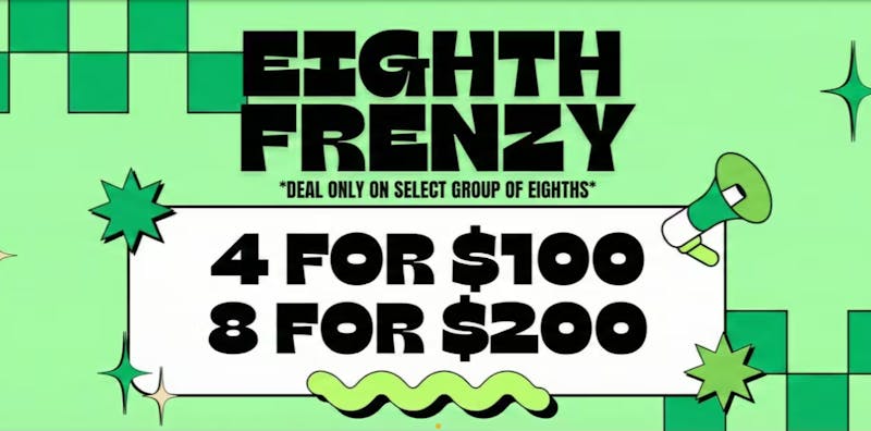 High Rollers Cannabis Eighth Frenzy!