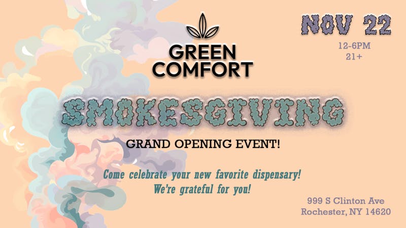 Green Comfort Grand Opening Event - Smokesgiving