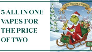 The Agriculturalist 3 Vapes for The Price of 2