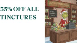 The Agriculturalist 35% Off All Tinctures