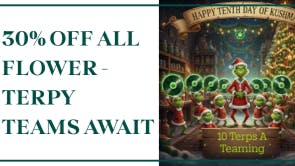 The Agriculturalist 30% Off All Flower