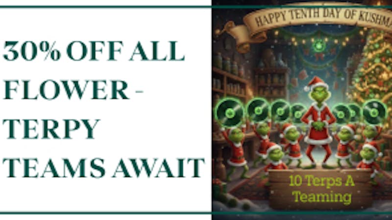 The Agriculturalist 30% Off All Flower