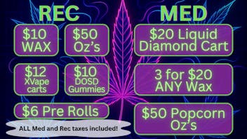 Kush Club **Med & Rec Deals**