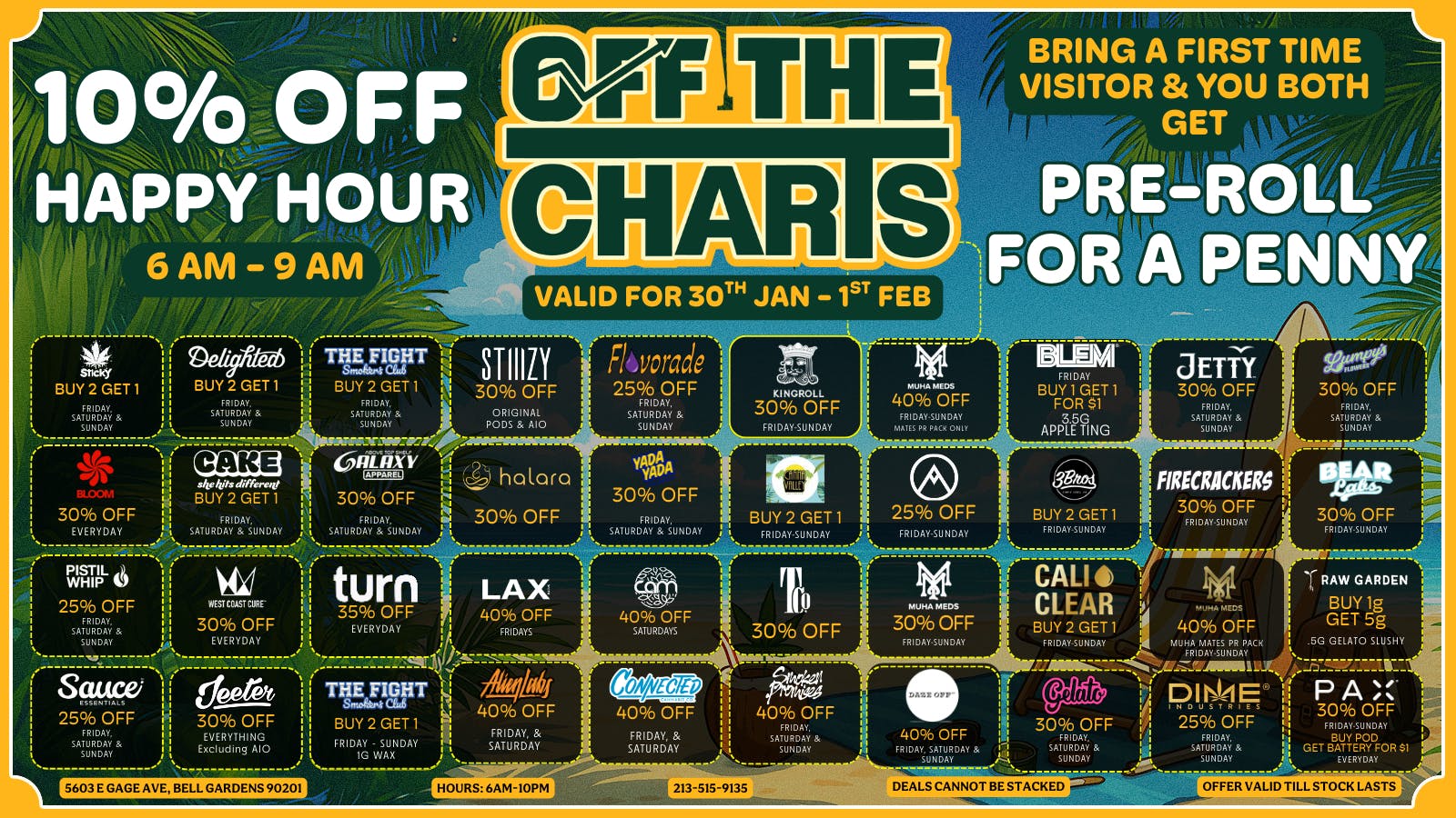 Off The Charts - Bell Gardens - NOW OPEN!! Off The Charts - Bell Gardens - NOW OPEN!!