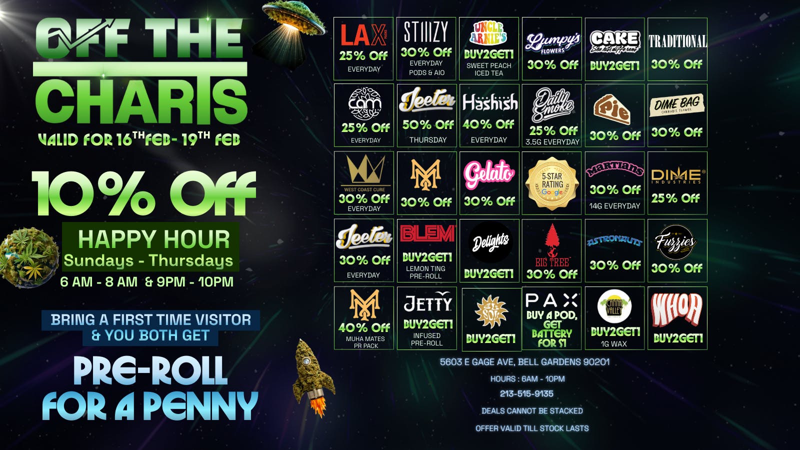 Off The Charts - Bell Gardens - NOW OPEN!! Off The Charts - Bell Gardens - NOW OPEN!!