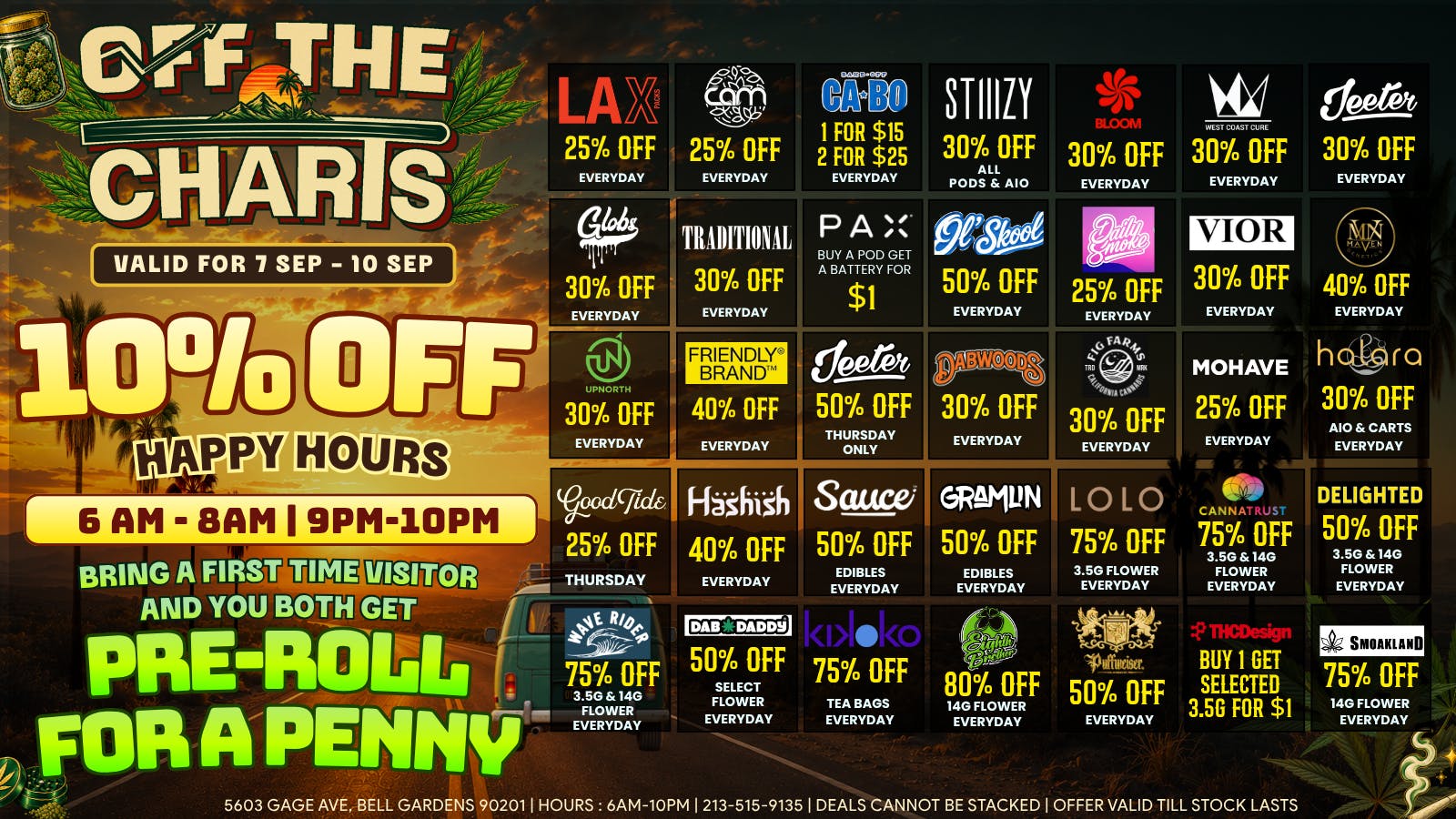 Off The Charts - Bell Gardens NOW OPEN - OFF THE CHARTS BELL GARDEN!!