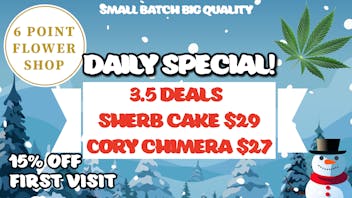 6 Point Flower Shop NEW DAILY SPECIAL!!!