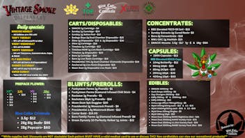 Vintage Smoke Dispensary Danksgiving Deal Days