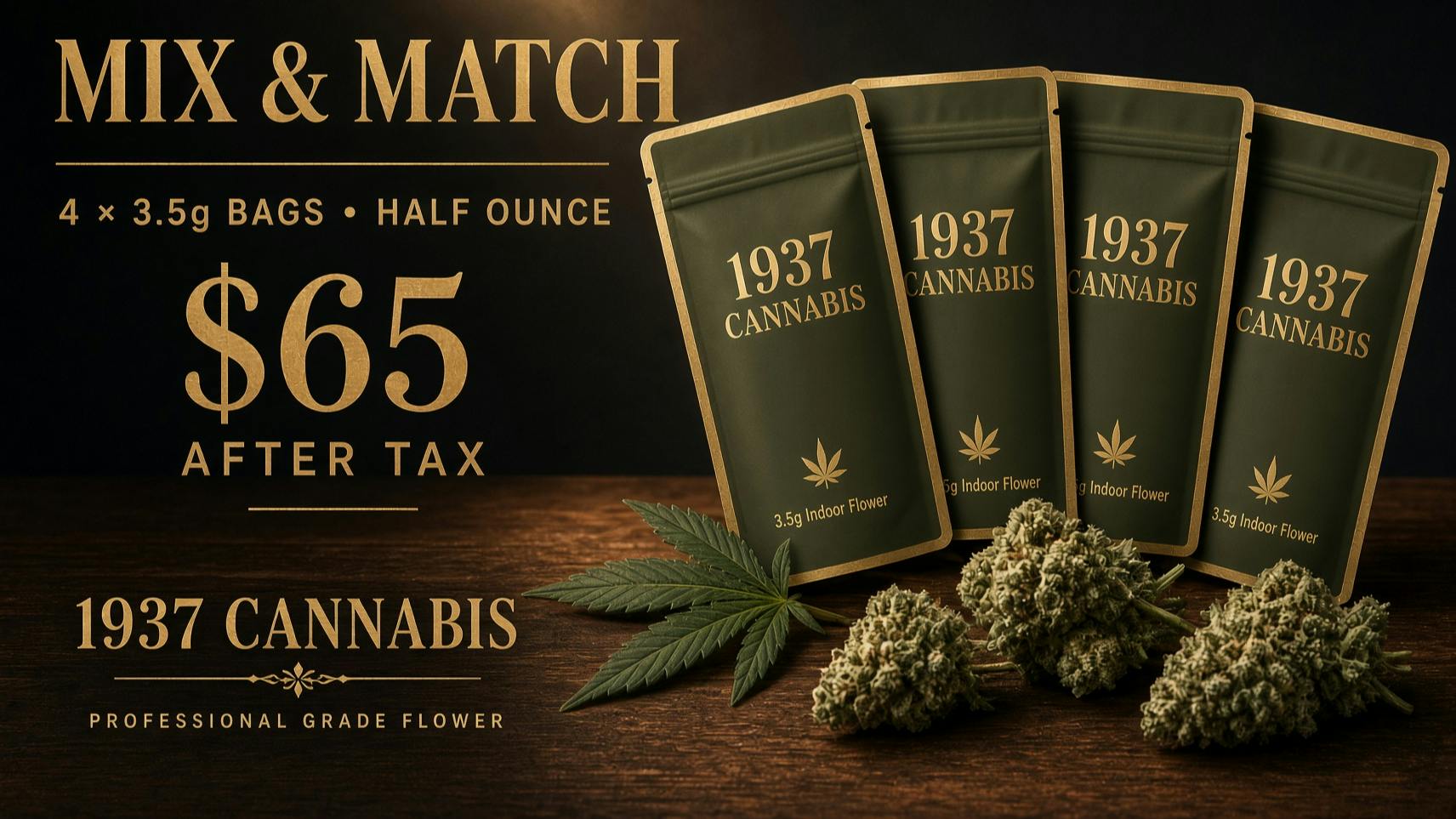 Luxus Botanica 1937 Half Ounce Bundle