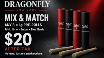 Luxus Botanica Dragonfly 3 for $20
