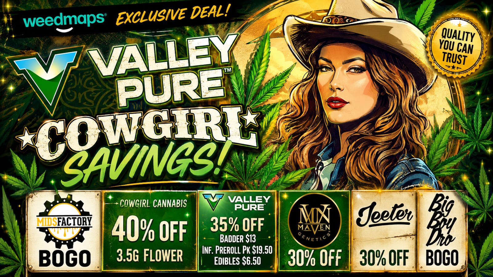 Valley Pure Farmersville UP TO 50% OFF FRIDAY DAILY DEALS