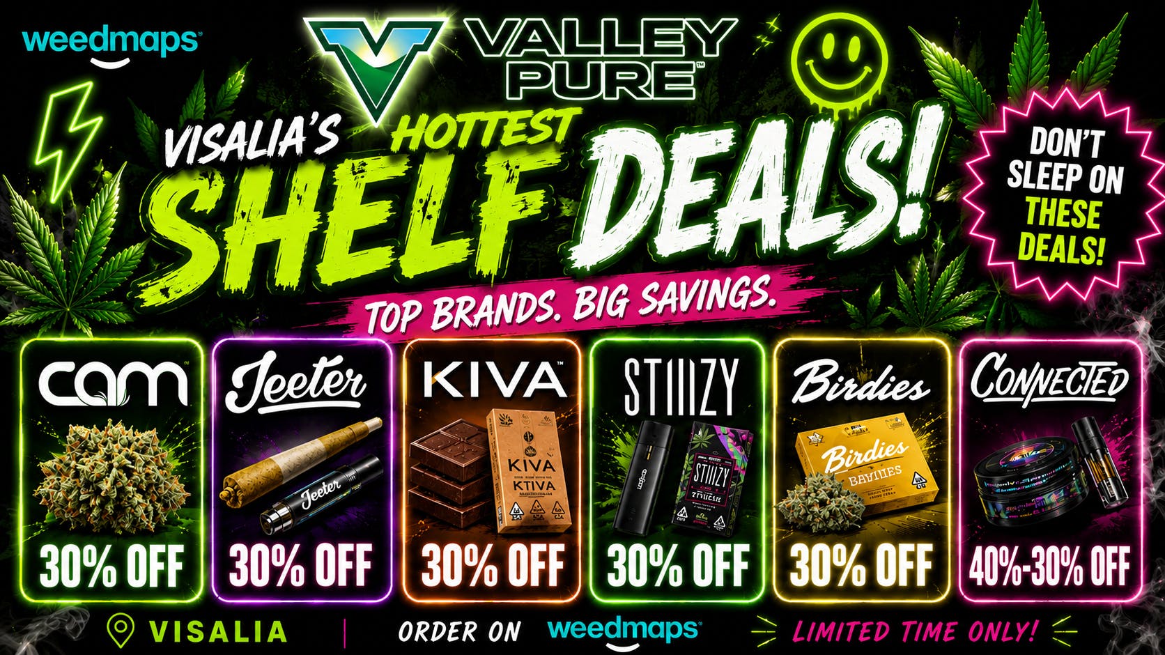Valley Pure Farmersville UP TO 40% OFF SUNDAY DEALS