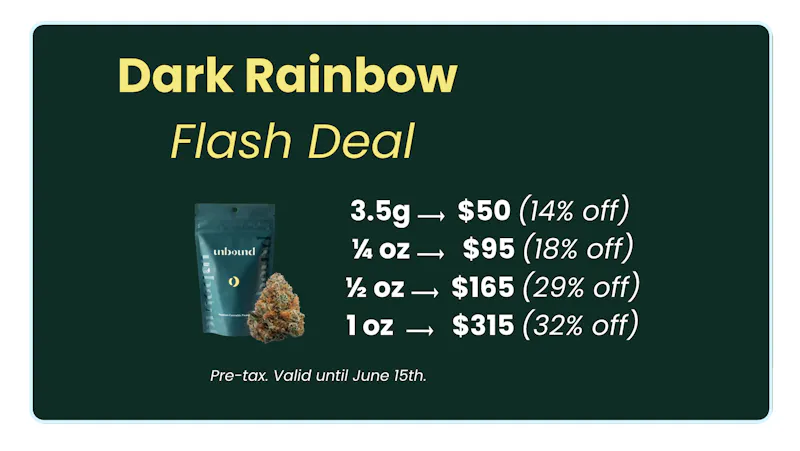 Sweetleaves Dark Rainbow - Flash Deal