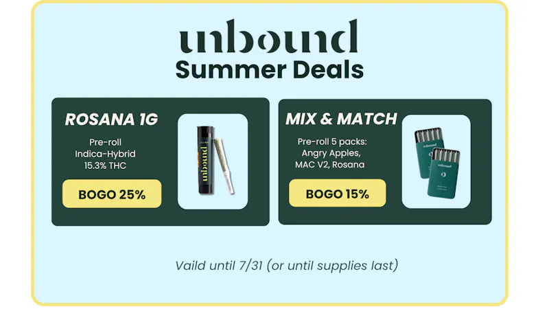 Sweetleaves Unbound Summer Deals
